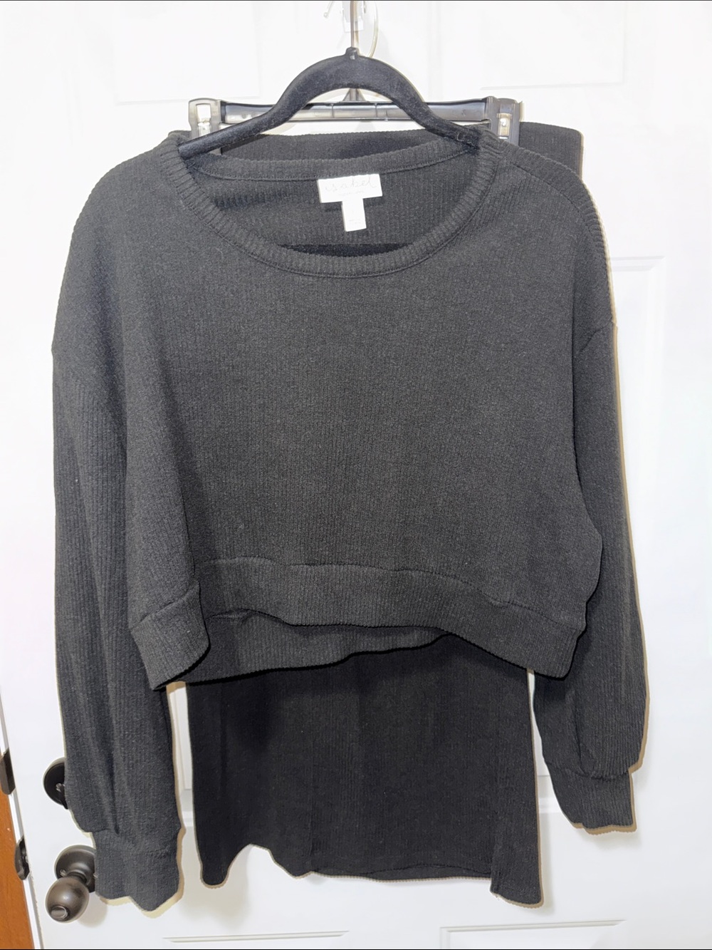 Isabel maternity sweater and skirt set